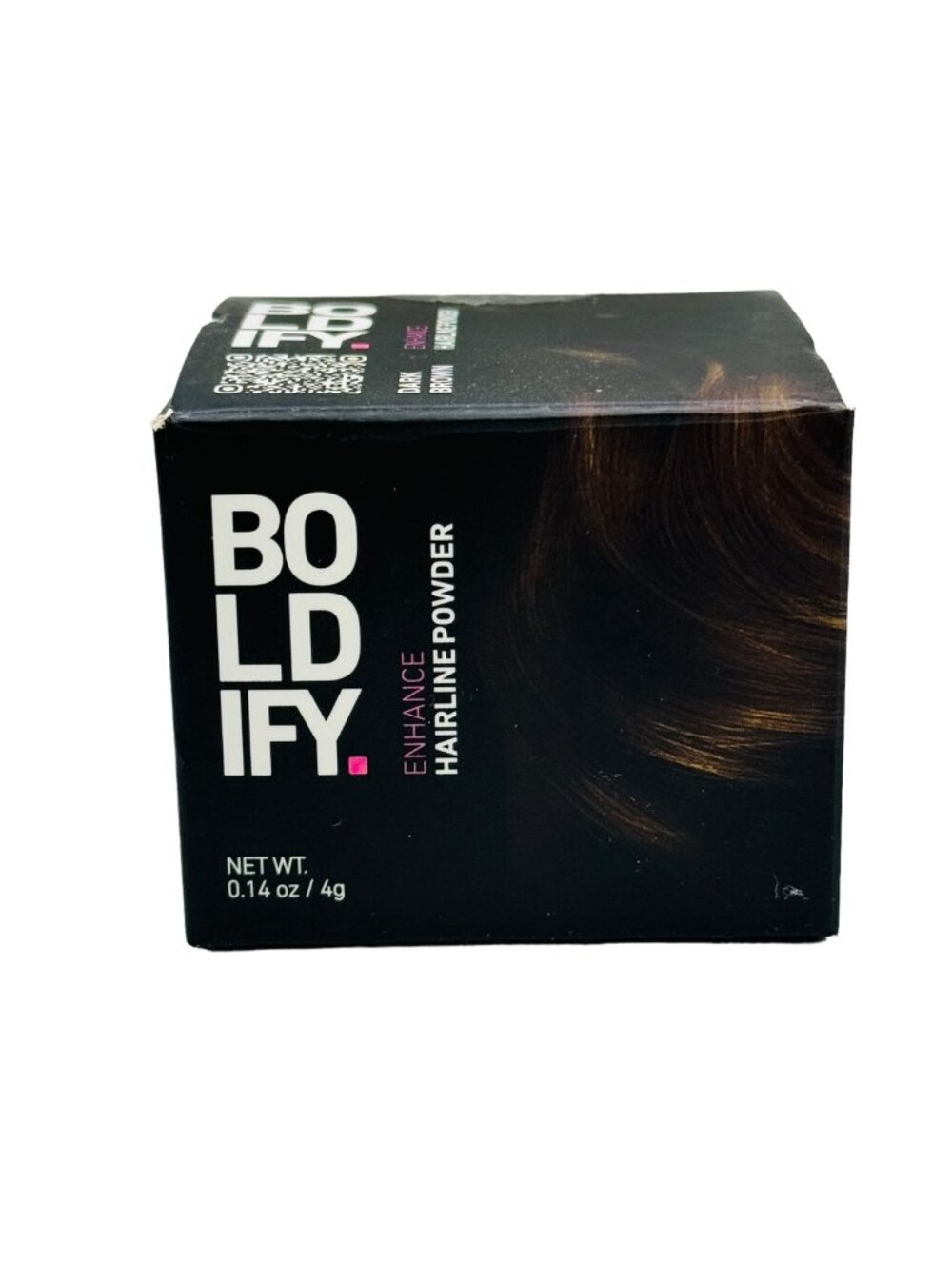 BOLDIFY DARK BROWN Hairline Powder Instantly Conceals Hair Loss, Root Touch Up H